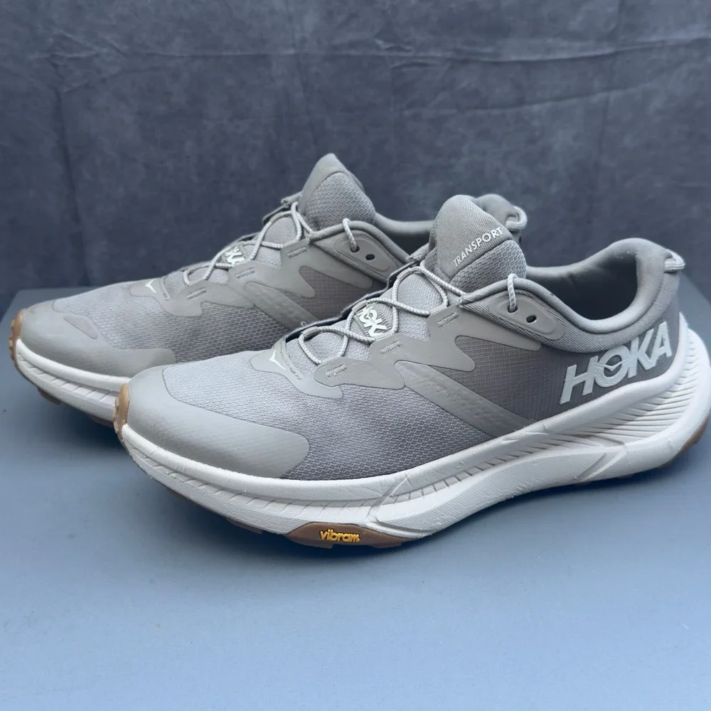 HOKA Transport Lifestyle Sneakers Eggshell Shifting Sand Beige Women 7.5
